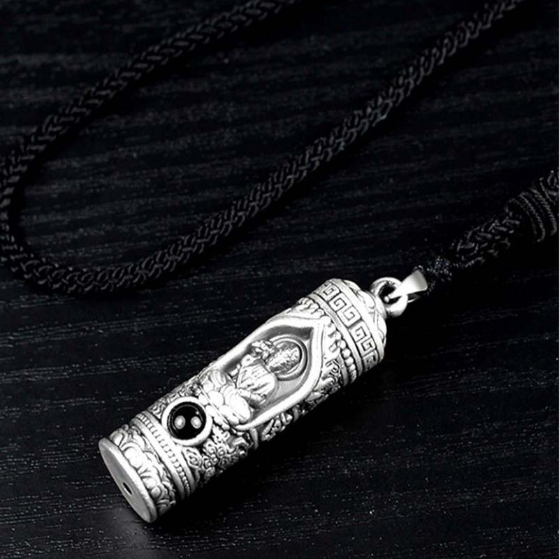 Chinese Zodiac Natal Buddha Projection Prosperity Necklace Pendant