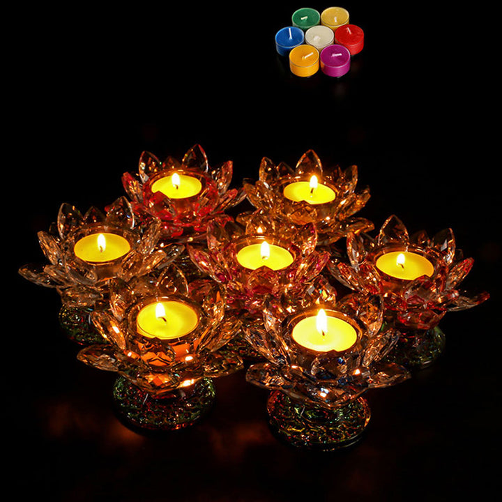 Tibetan Lotus Candlestick Ornament