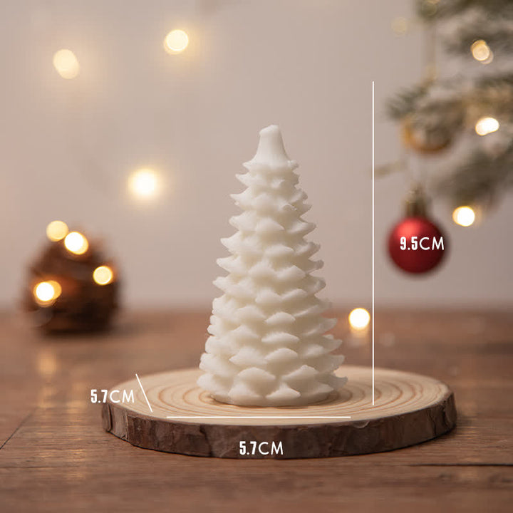 Christmas Tree Scented Soy Wax Candle Gift For Family Friends