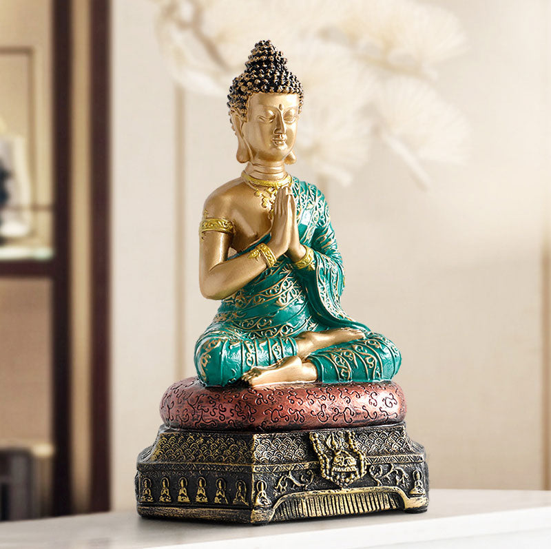 Buddha Compassion Resin Statue Decoration