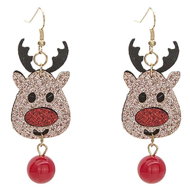 Christmas Theme Drop Dangle Earrings