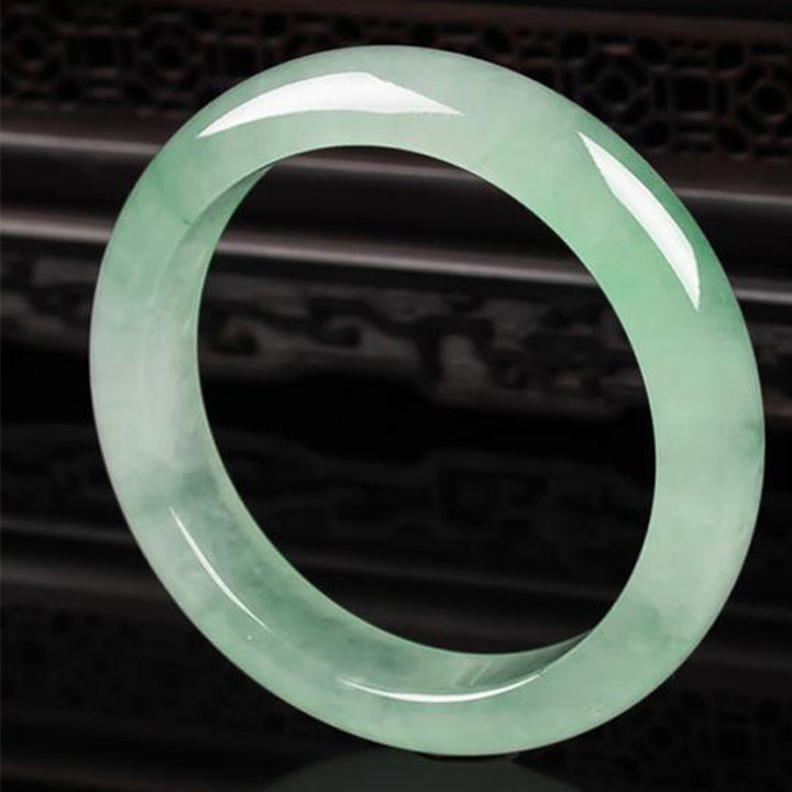 Buddha Stones Jade Protection Healing Bangle Bracelet