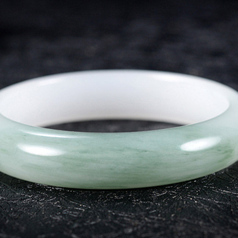 Natural Jade Luck Healing Bangle Bracelet