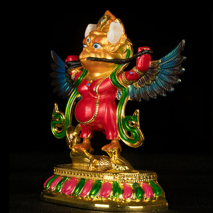 Tibet Garuda Bird Alloy Keep Evil Spirits Away Home Decoration