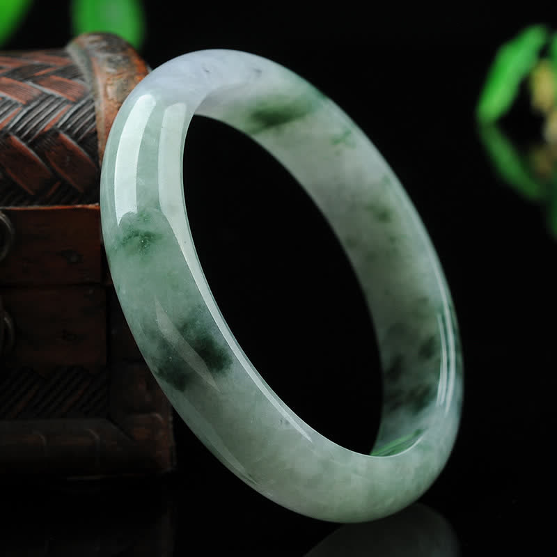 Jade Luck Blessing Prosperity Bracelet Bangle