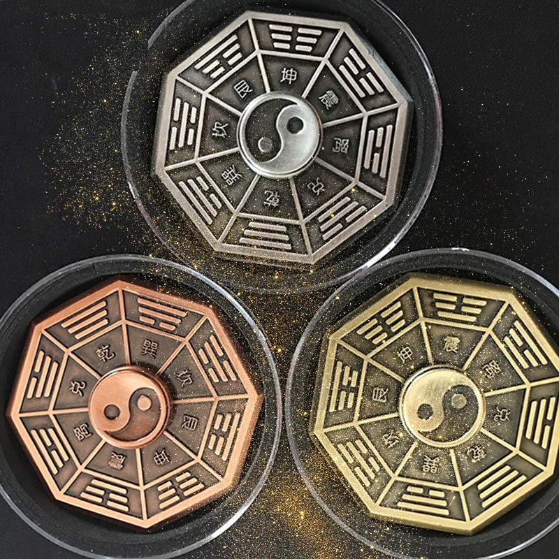 Buddha Stones Fidget Spinner Blessing Tai Chi Finger Hand Spinner Decoration