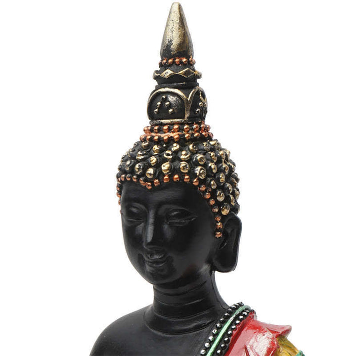 Thai Buddha Serenity Resin Statue Decoration