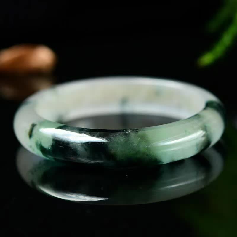 Jade Abundance Luck Protection Bracelet Bangle