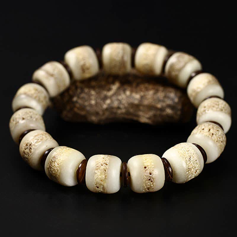 Tibetan Yak Bone Strength Balance Bracelet