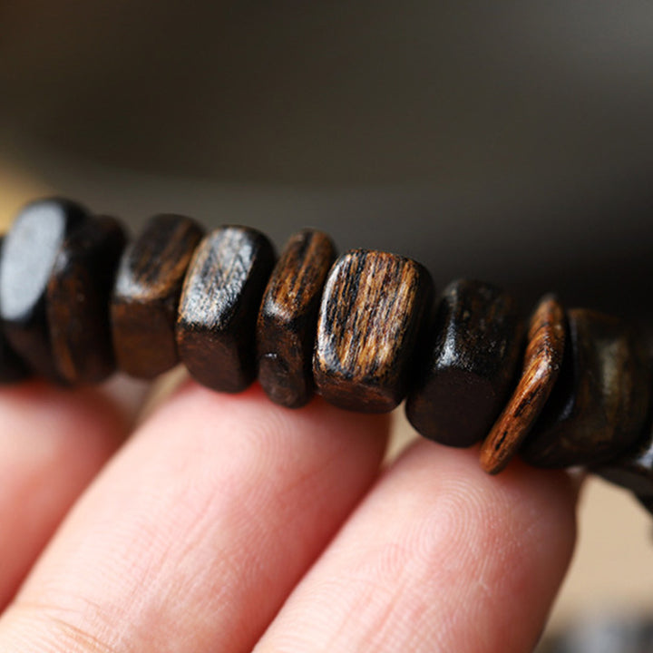 Agarwood Red Agate Balance Bracelet