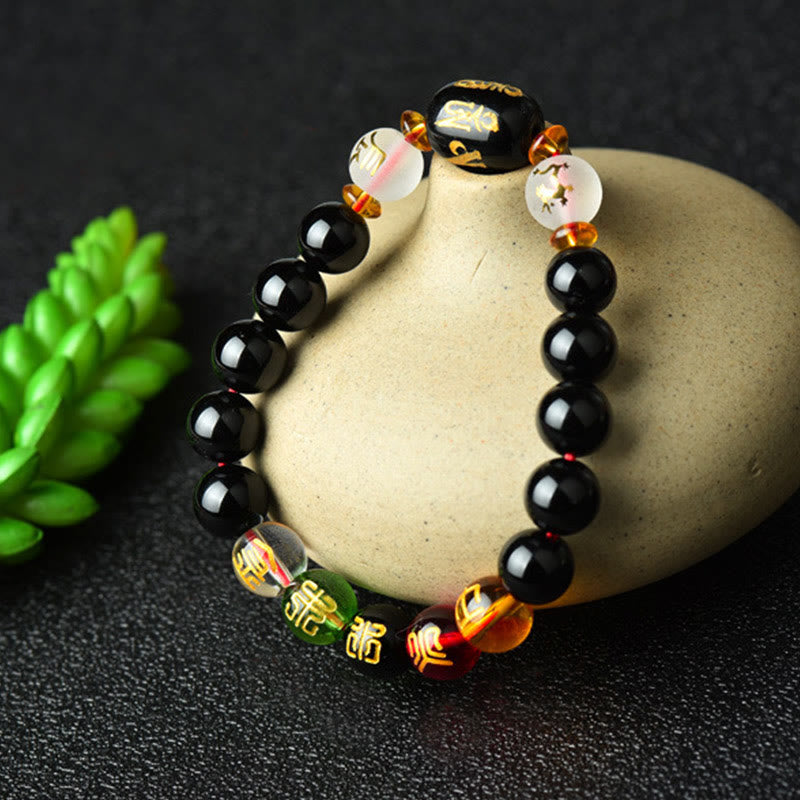 Tibetan Black Onyx Luck Bracelet