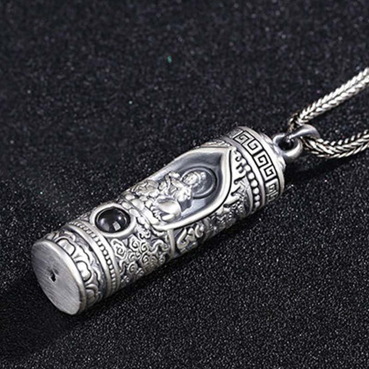 Chinese Zodiac Natal Buddha Projection Prosperity Necklace Pendant