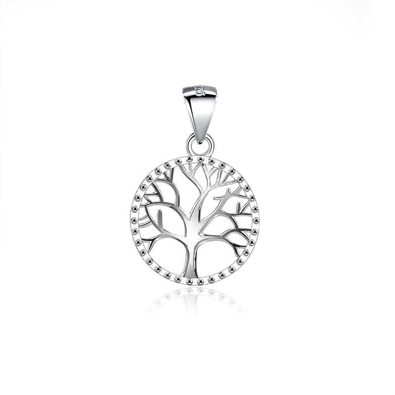 Buddha Stones The Tree of Life 925 Sterling Silver Creation Necklace Pendant