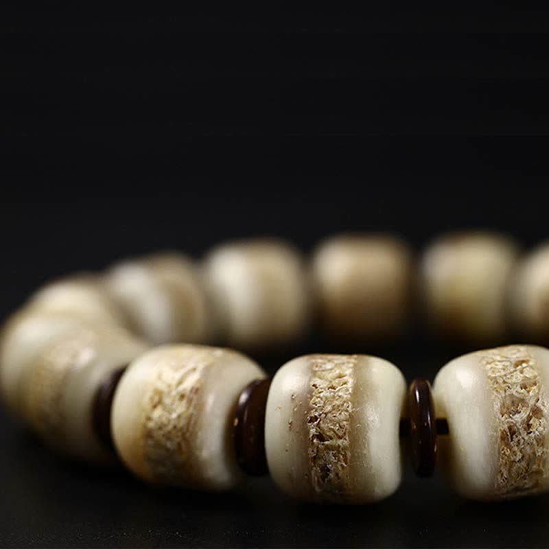 Tibetan Yak Bone Strength Balance Bracelet