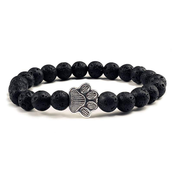 Buddha Stones “Save A Dog” Stone Bracelet