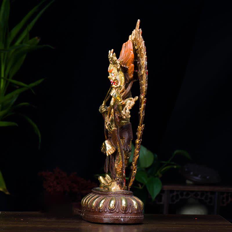 Kurukulla Buddha Figurine Serenity Copper Statue Home Decoration