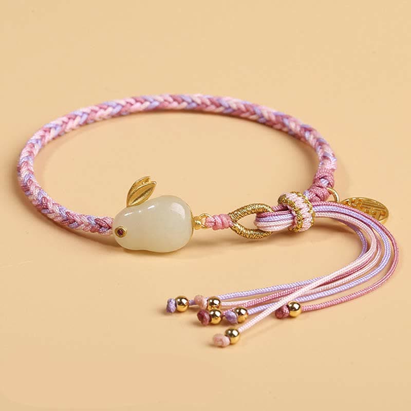 Reincarnation Knot Luck String Protection Braid Bracelet